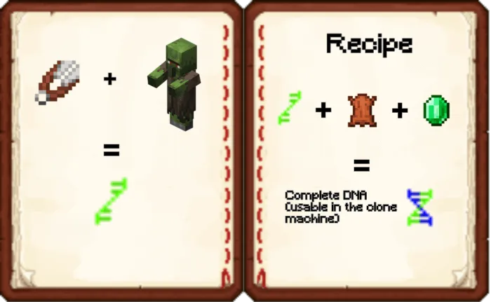 Villager DNA Recipe