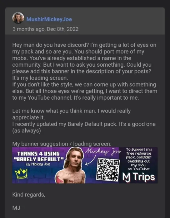 Mickey Joe's Slick Permission for Parzival