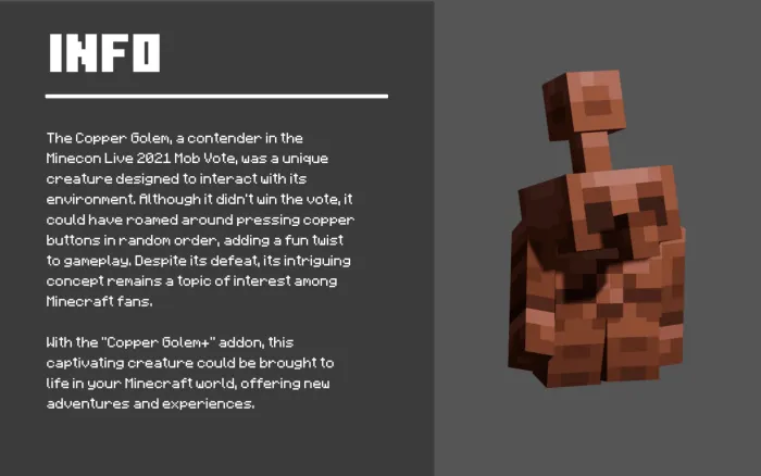 Copper Golem Info