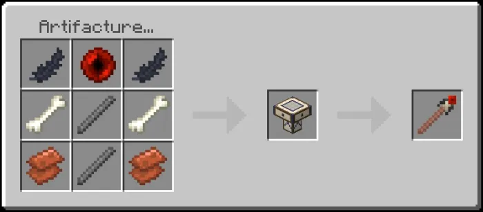 Curserer Staff Recipe