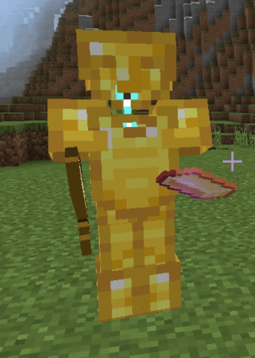 Gold Living Armor