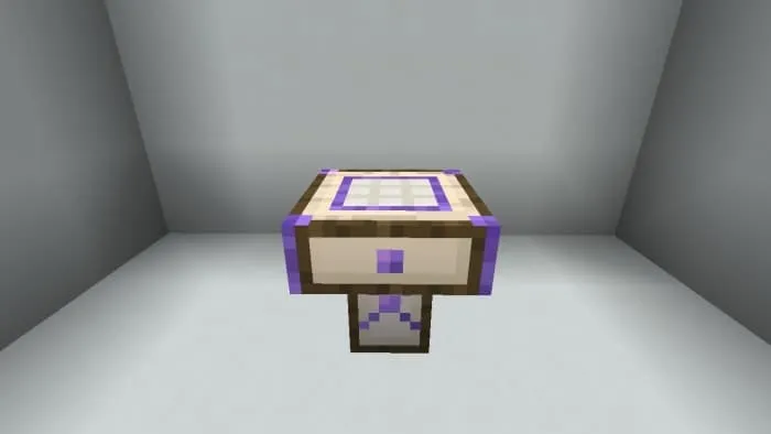 Artifacture Table: Screenshot