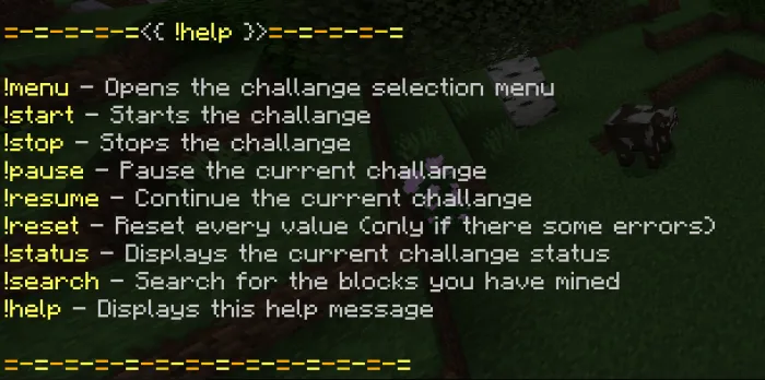List of Custom Commands: Screenshot