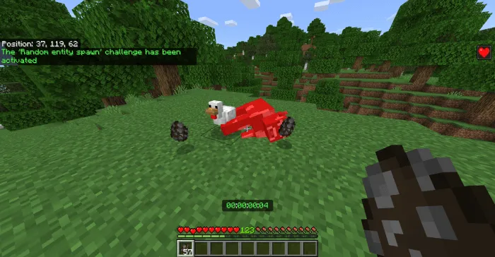 Random Entity Spawn Challenge: Screenshot