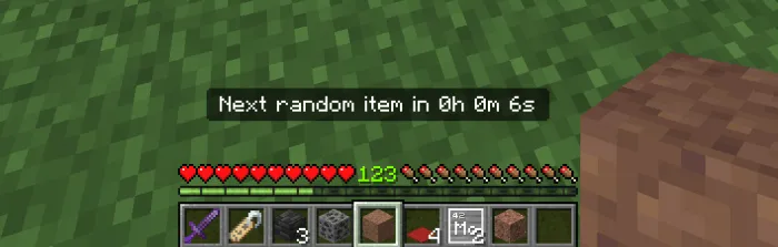 Random Item Every Minute Challenge: Screenshot