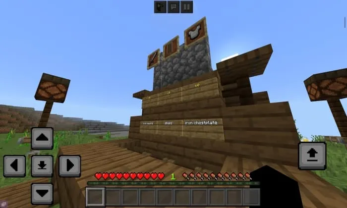 Shop Add-on: Screenshot 1