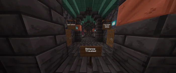 Distance Traveled Room Doors: Screenshot