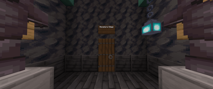 Monsters Killed Room Door: Screenshot