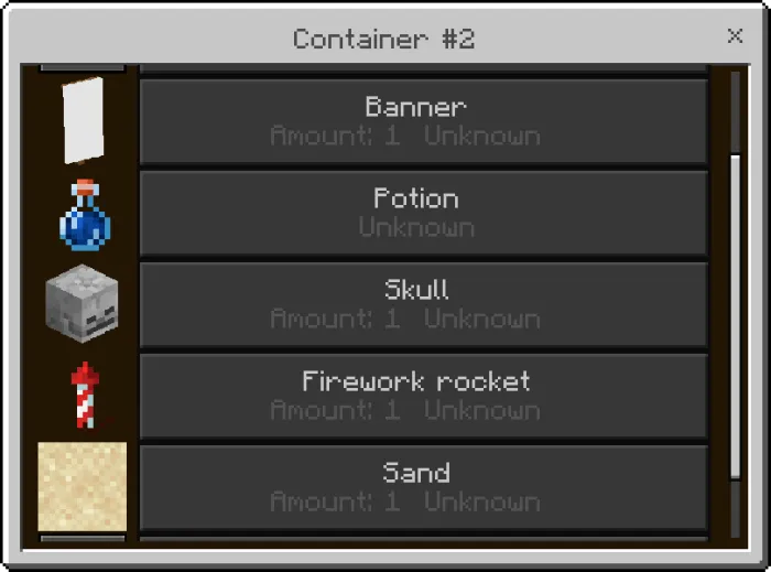 Items with No Information