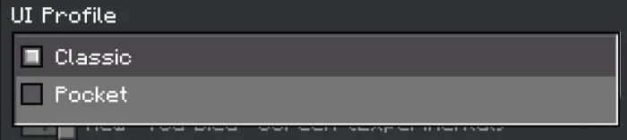 UI Profile: Classic