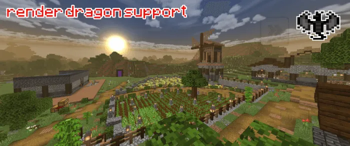 Very More Better Vanilla: Render Dragon Support