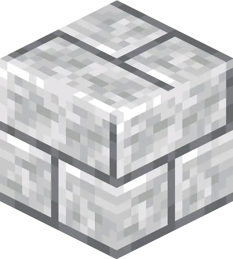 Andesite, Diorite, and Granite Bricks, Polished Mud