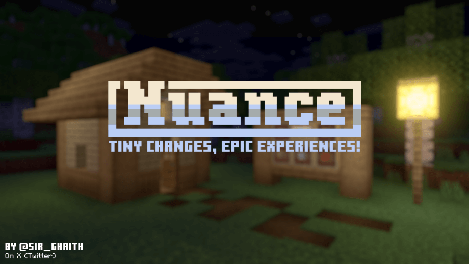 Thumbnail: Nuance 0.1.1-beta | Tiny Changes, Epic Experiences!