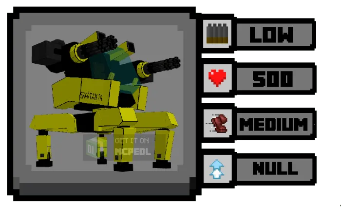 Spartan 04 "ENFORCER" Mech