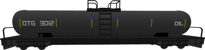 Black Oil Car
