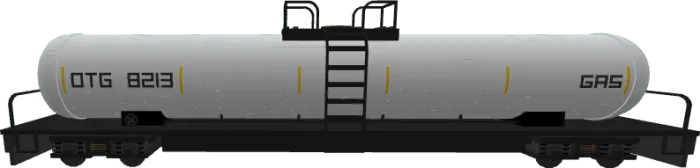 White Gas Car