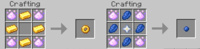 Beacon Rings: Basic Items Recipes