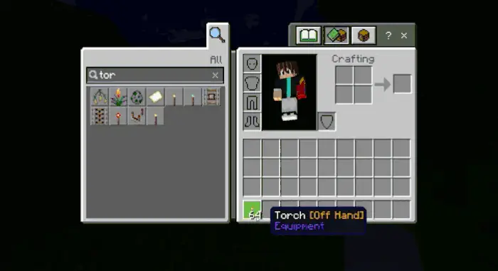 Torch OffHand: Demonstration