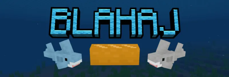 Thumbnail: Unofficial Blahaj Bedrock Port