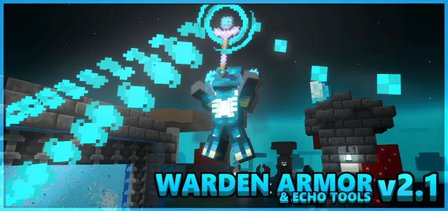 Thumbnail: More Armor, Weapons, Staff, and Tools Warden Addon! (𝟭.𝟮𝟬.𝟲𝟮 𝗕𝗶𝗴 𝗨𝗽𝗱𝗮𝘁𝗲!) [Compatible with Any Addon!]