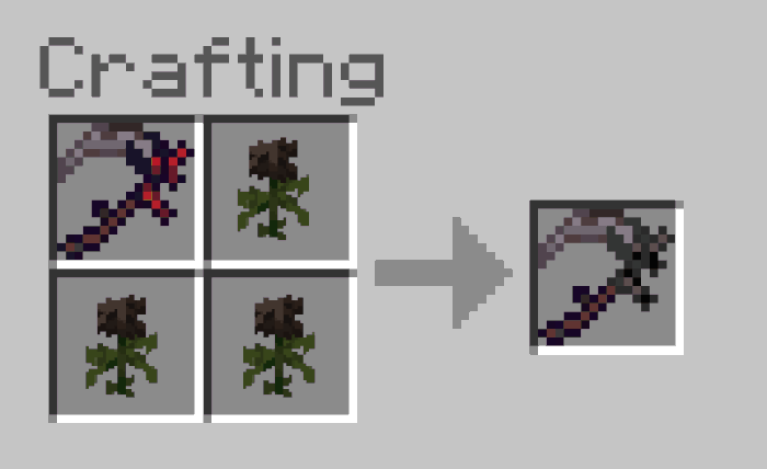 Wither Scythe Recipes