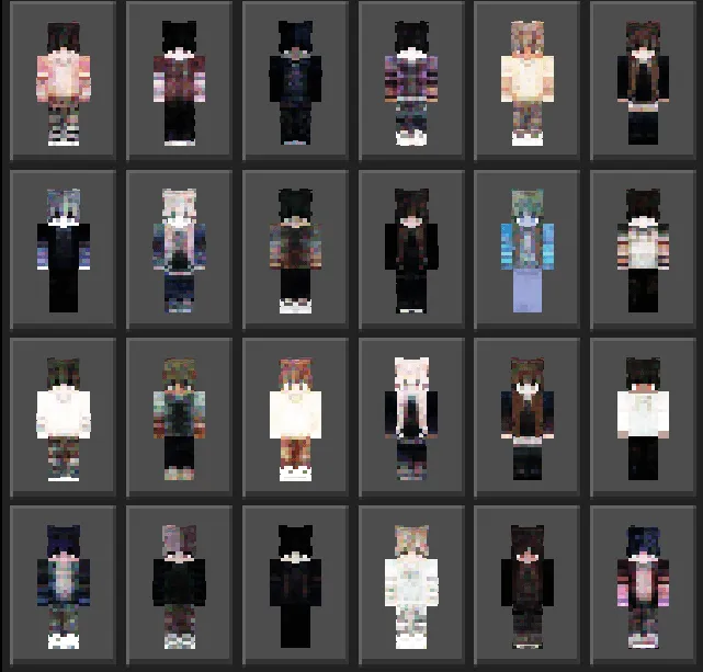 New V1.3 Skins: Screenshot 1