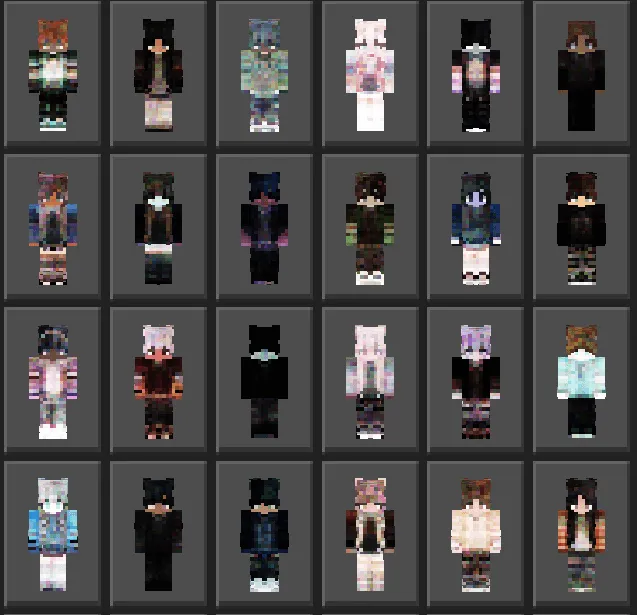 New V1.2 Skins: Screenshot 1