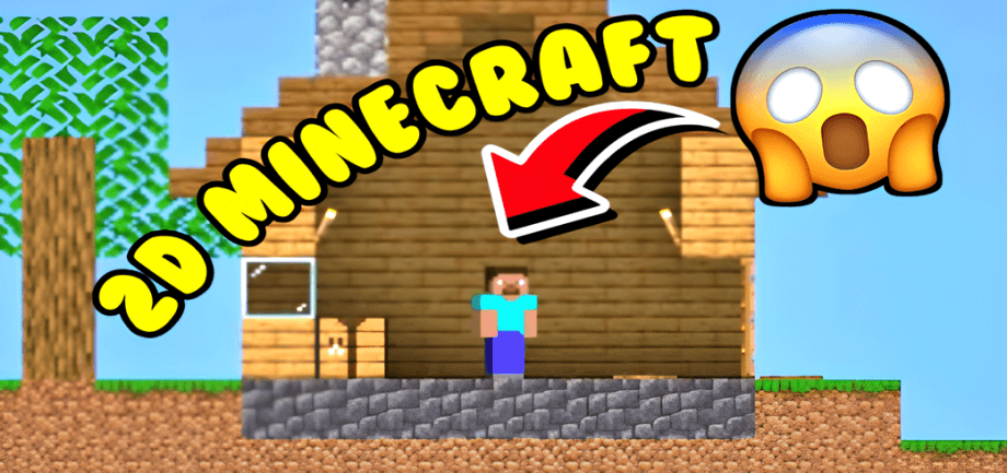 Thumbnail: Minecraft But Its 2D world by Krish Gamecraft