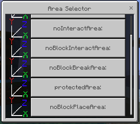 Area Selector GUI: Screenshot 2