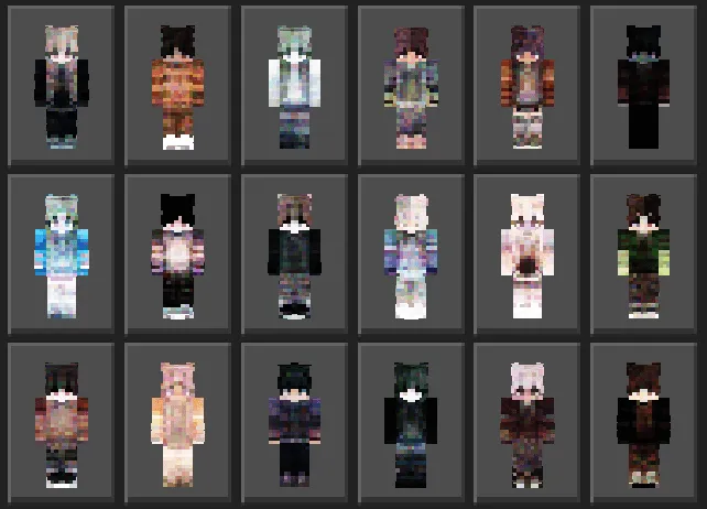 New V1.1 Skins: Screenshot 1