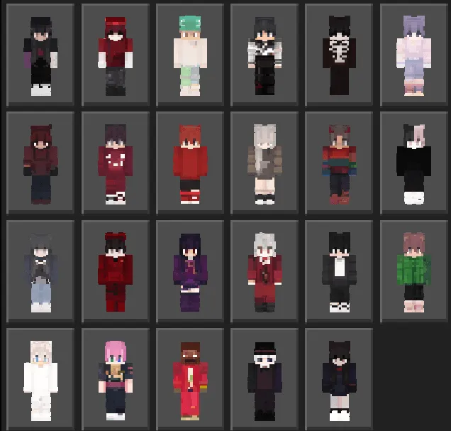 New V1.6 Skins: Screenshot 2