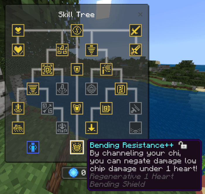 Air Skill Tree: Bending Resistance++ Skill