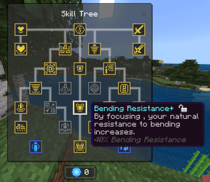 Air Skill Tree: Bending Resistance+ Skill