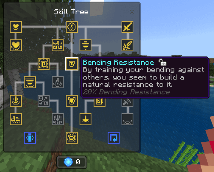 Air Skill Tree: Bending Resistance Skill