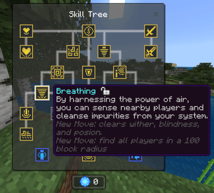 Air Skill Tree: Breathing Skill
