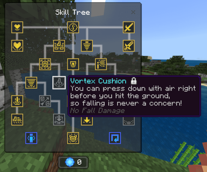 Air Skill Tree: Vortex Cushion Skill