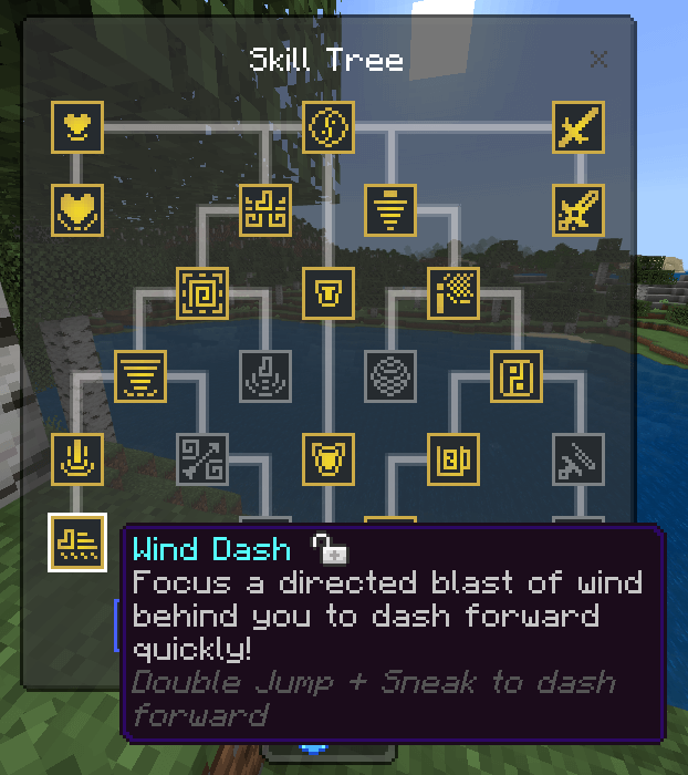 Air Skill Tree: Wind Dash Skill