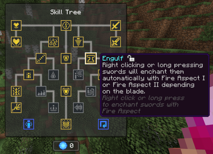 Fire Skill Tree: Engulf Skill
