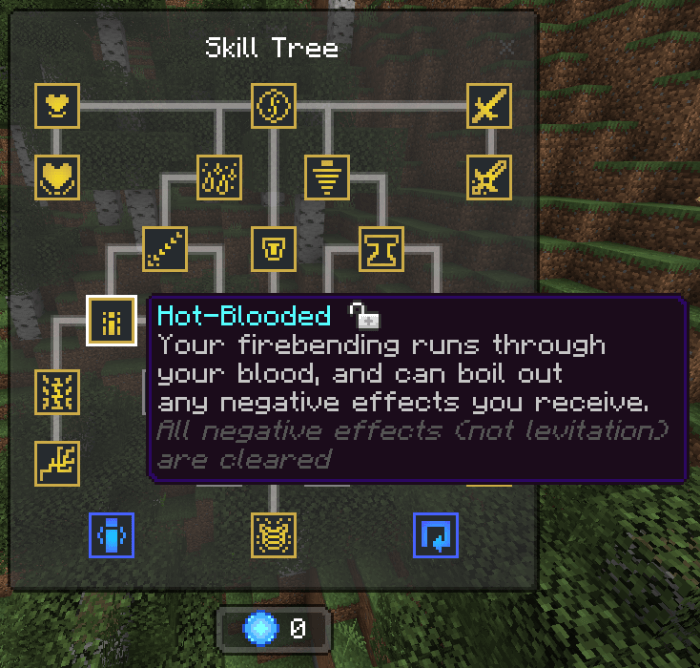 Fire Skill Tree: Hot-Blooded Skill