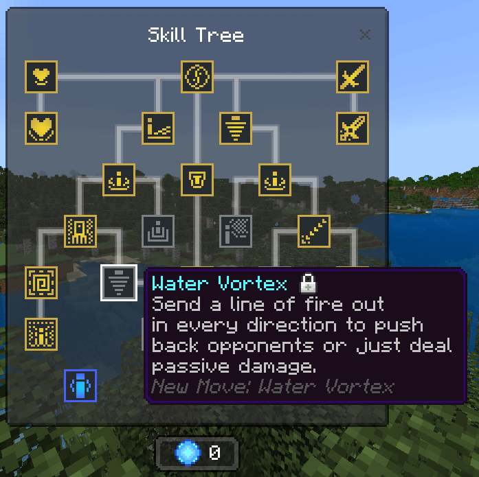 Water Skill Tree: Water Vortex Skill