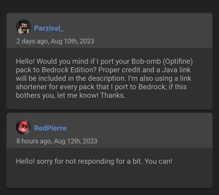 RedPierre's Permission for Parzival_