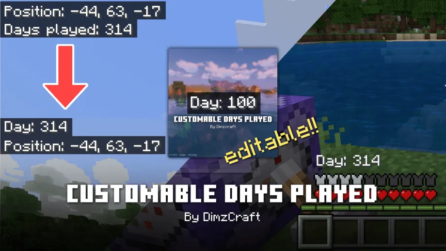 Thumbnail: Customizable Days Played