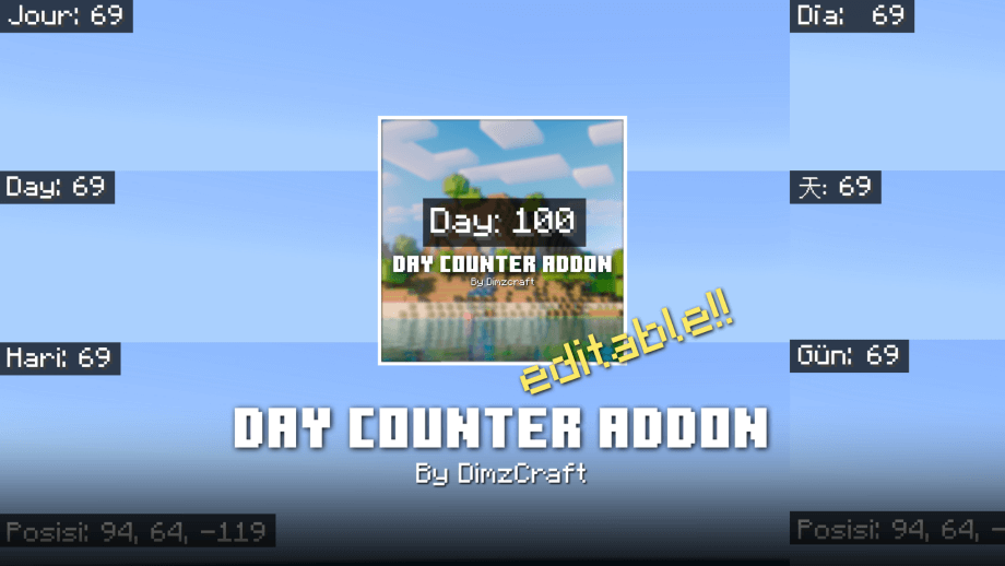 Thumbnail: Day Counter Addon