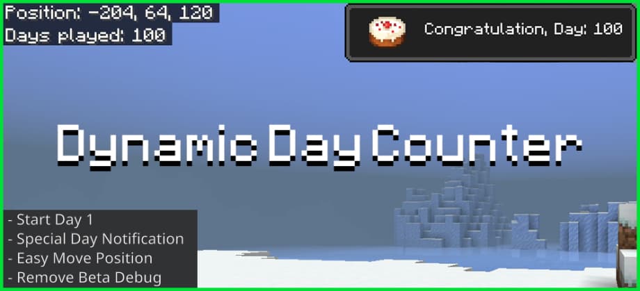 Thumbnail: Dynamic Day Counter