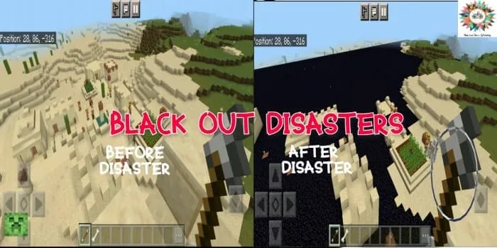 Black Out Disaster: Screenshot