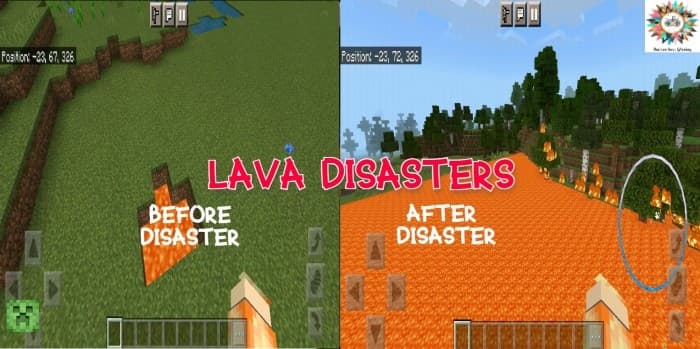 Lava Disaster: Screenshot