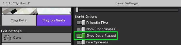 Dynamic Day Counter Activation: Screenshot 1