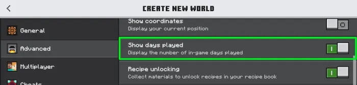 Dynamic Day Counter Activation: Screenshot 2