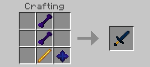 Wither Sword Recipe