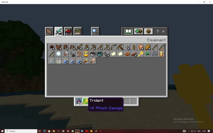Tridient in the Inventory